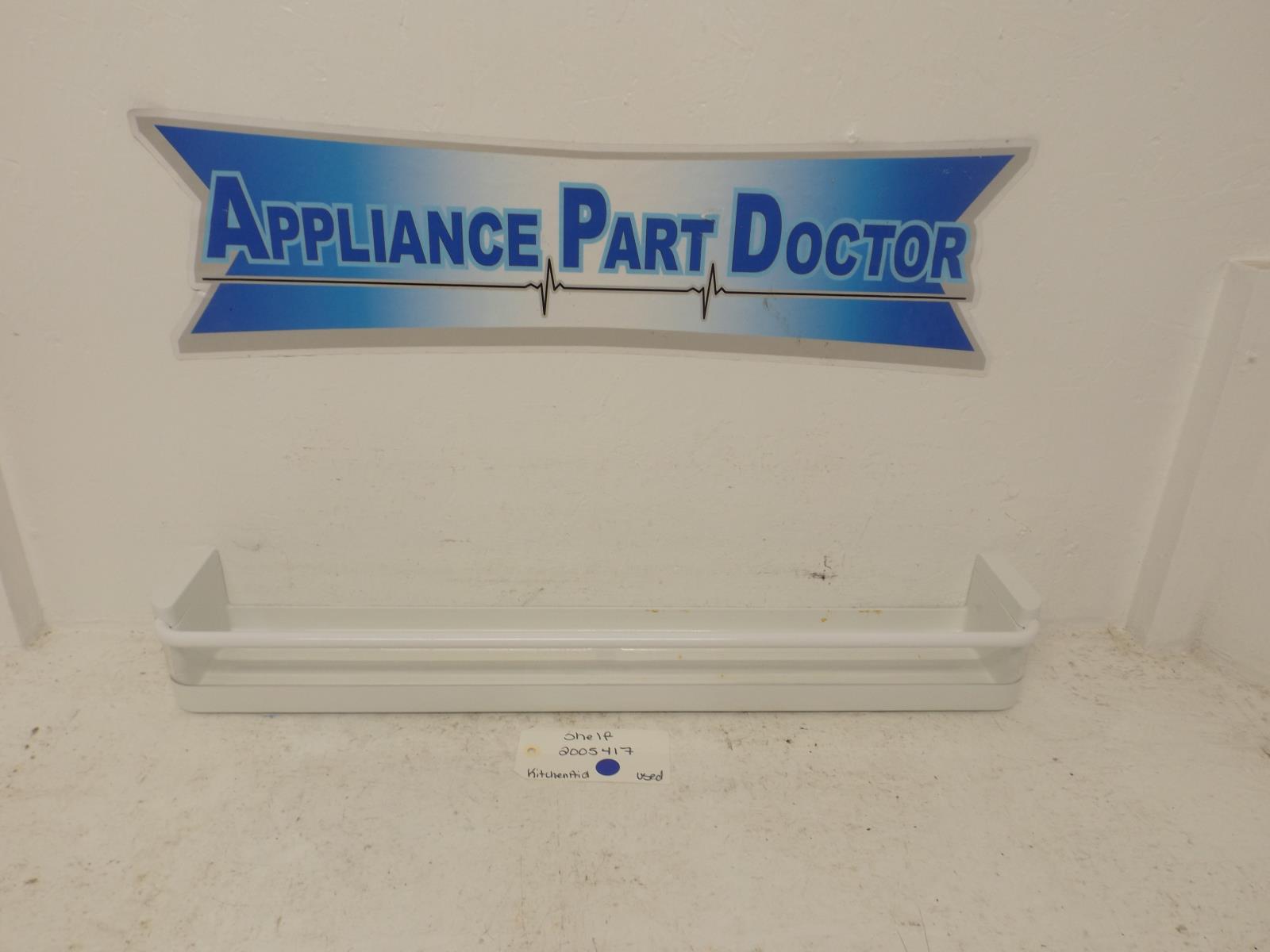KitchenAid Refrigerator 2005417 Shelf Used KitchenAid Refrigerator 2005417 Shelf Used